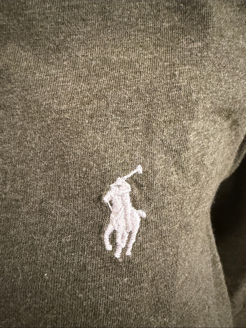 Polo by Ralph Lauren kids 2-puece Long-Sleeve Crewneck and V-Neck tee shirt - Picture 6 of 8